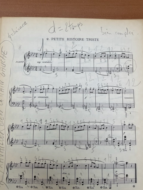 Dimitri Kabalevski Tableaux de l'enfance partition piano-3000 partitions, livres et vinyles d'occasion en vente sur notre site internet gastonmusicclub.fr Gaston Music Store