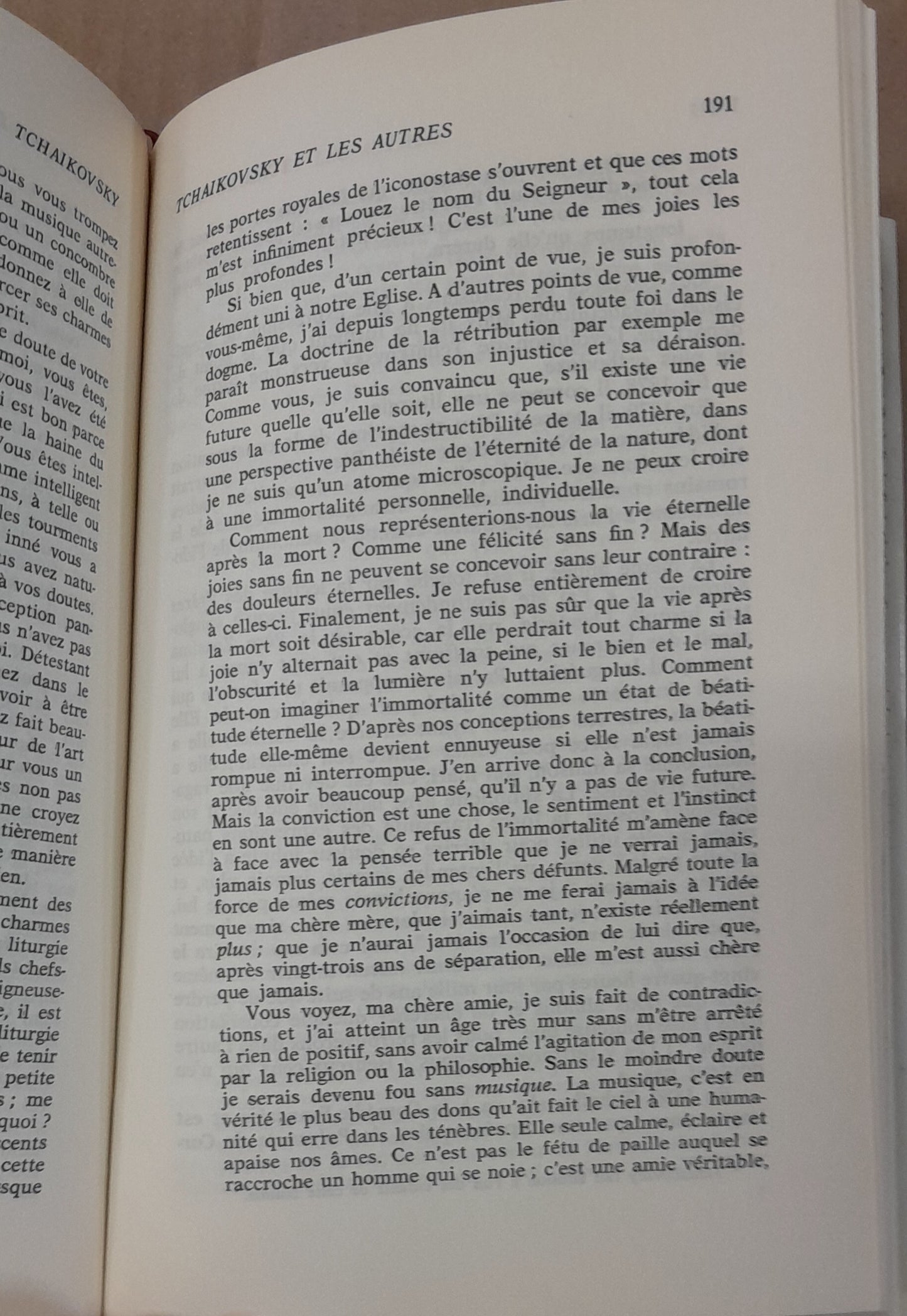 Tchaïkovski, biographie livre de Vladimir Volkoff