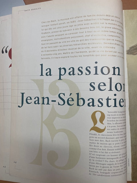 Télérama hors série Bach, l'homme qui tutoyait Dieu-3000 partitions, livres et vinyles d'occasion en vente sur notre site internet gastonmusicclub.fr Gaston Music Store