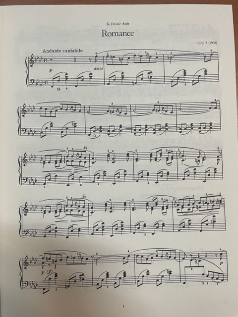 Piotr Tchaïkovsky Les saisons and other works for solo piano