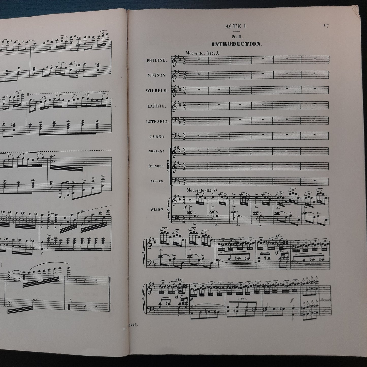 Ambroise Thomas Mignon, opéra en 3 actes réduction piano voix-3000 partitions, livres et vinyles d'occasion en vente sur notre site internet gastonmusicclub.fr Gaston Music Store