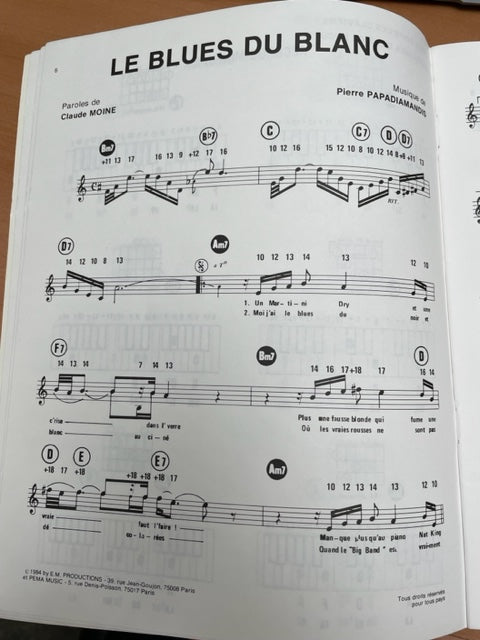 Top Ten 33 Hit parade songbook pour orgue, guitare et autres instruments- 3000 partitions, livres et vinyles d'occasion en vente sur notre site internet gastonmusicclub.fr Gaston Music Store