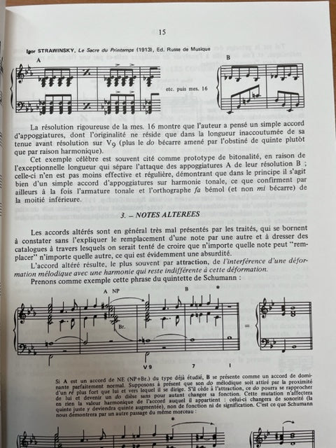 Jacques Chailley Traité historique d'analyse harmonique