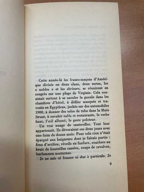 Un noir éblouissant roman de Charles Trenet
