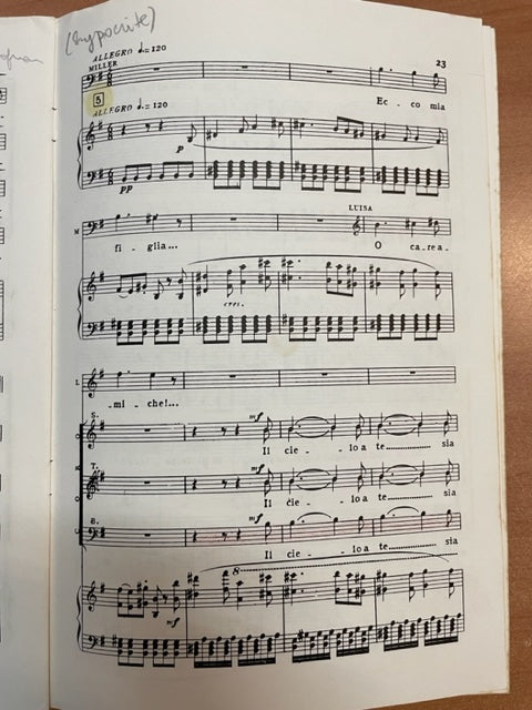Giuseppe Verdi Luisa Miller, drame en 3 actes Réduction piano voix- 3000 partitions, livres et vinyles d'occasion en vente sur notre site internet gastonmusicclub.fr Gaston Music Store