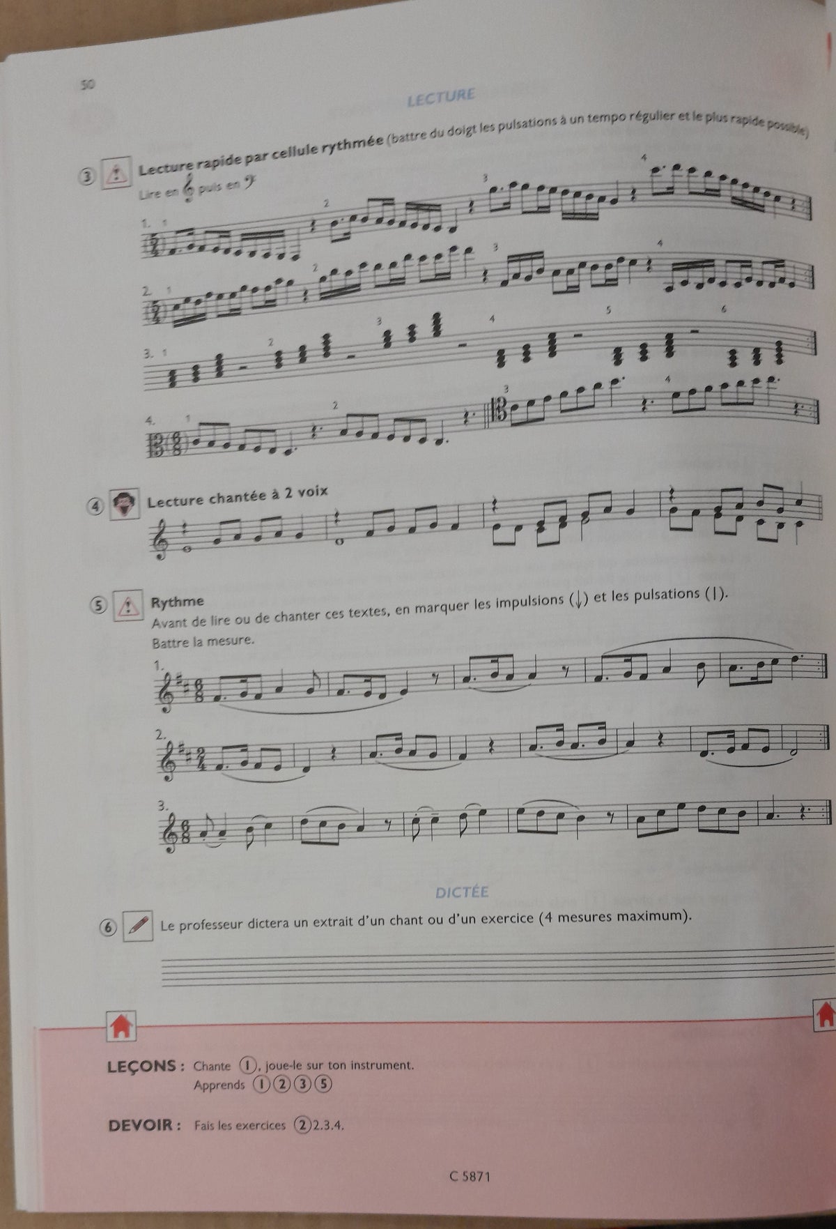 Vergnault Michel Devenir musicien : pédagogie moderne pour le 1er cycle de formation 4e livre