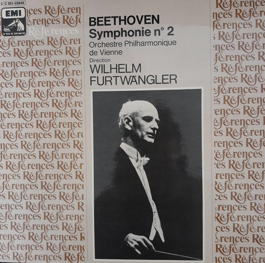Vinyle 33 tours Beethoven Wilhelm Furtwaengler Symphonie n°2