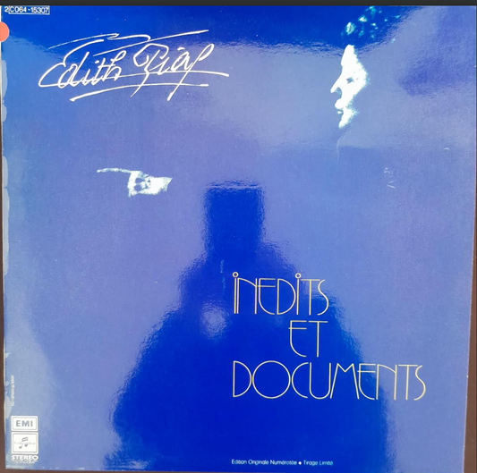 Vinyle 33 tours Edith Piaf Inédits et documents