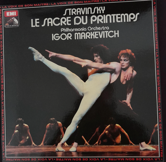 Vinyle 33 tours Igor Stavinsky Le Sacre du printemps direction Igor Markevitch