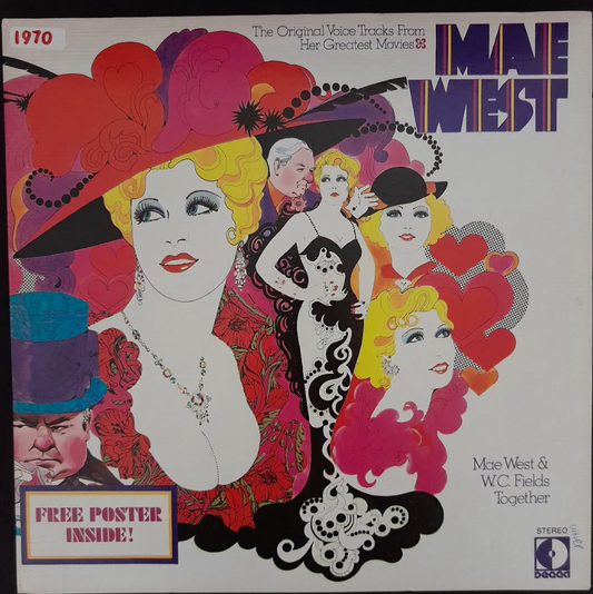 Vinyle 33 tours Mae West & W.C. Fields Together