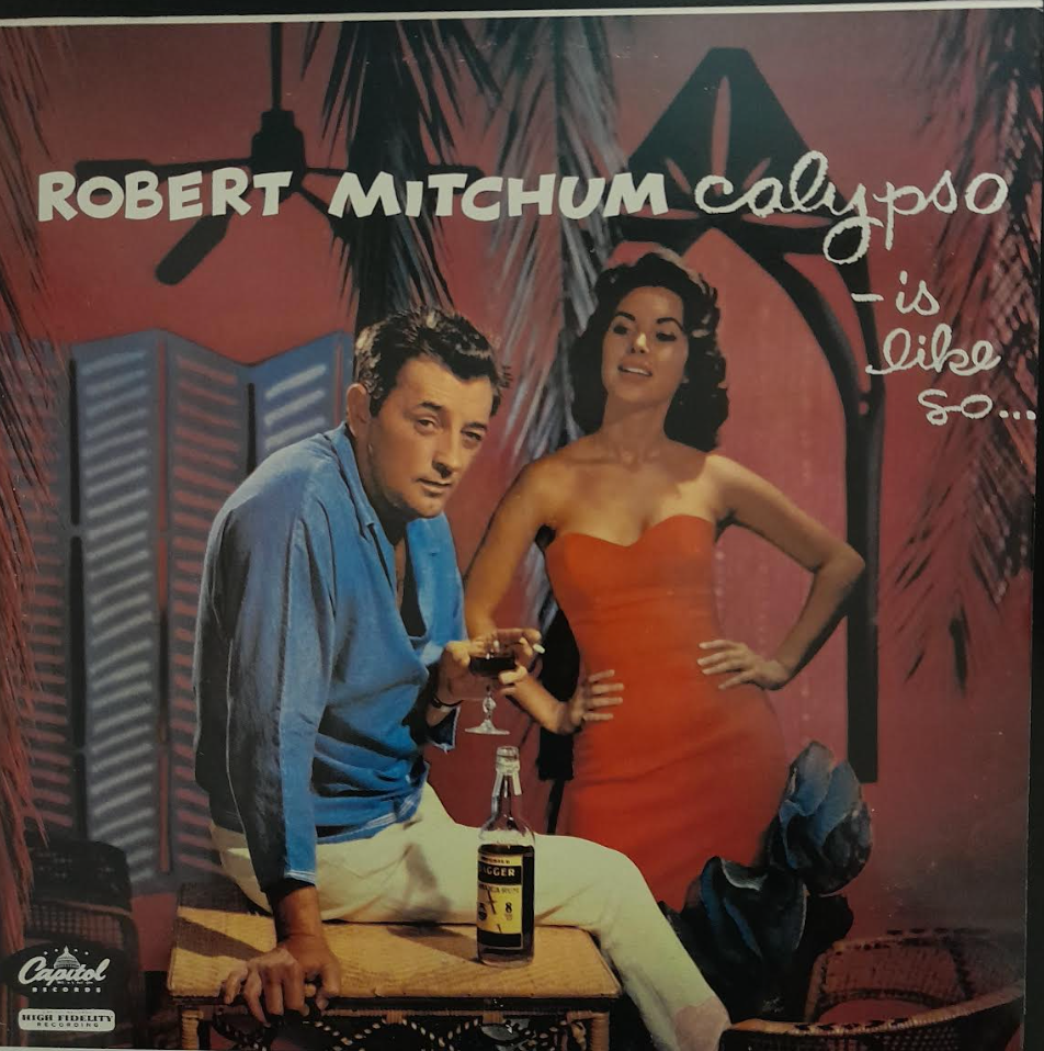Vinyle 33 tours Robert Mitchum Calypso - is like so..?