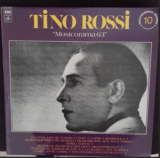 Vinyle 33 tours Tino Rossi Musicorama 63