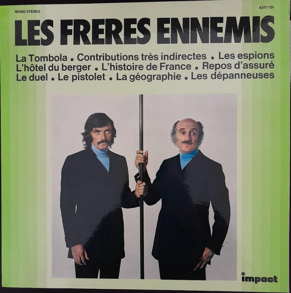 Vinyle Les Frères ennemis Gaillard et Vrignault