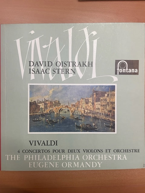 Vinyle Vivaldi 4 concertos pour 2 violons et orchestre David Oistrakh et Isaac Stern
