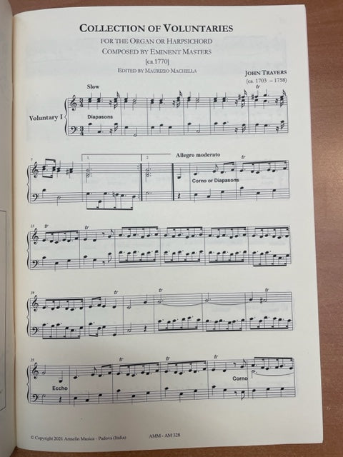 Collection of voluntaries for the organ or harpsichord by eminent masters- 3000 partitions, livres et vinyles d'occasion en vente sur notre site internet gastonmusicclub.fr Gaston Music Store