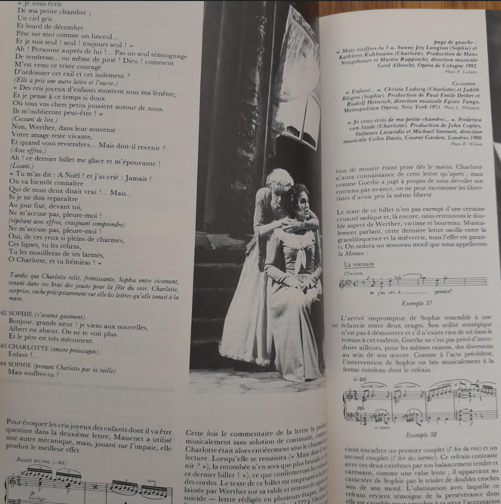 Massenet Werther. Revue "Avant-scène' opéra n° 61-3000 partitions, livres et vinyles d'occasion en vente sur notre site internet gastonmusicclub.fr Gaston Music Store