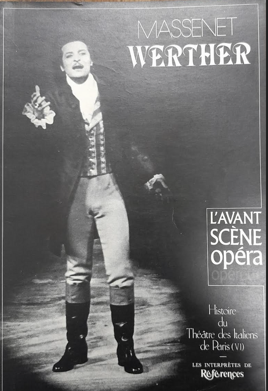 Massenet Werther. Revue "Avant-scène' opéra n° 61-3000 partitions, livres et vinyles d'occasion en vente sur notre site internet gastonmusicclub.fr Gaston Music Store