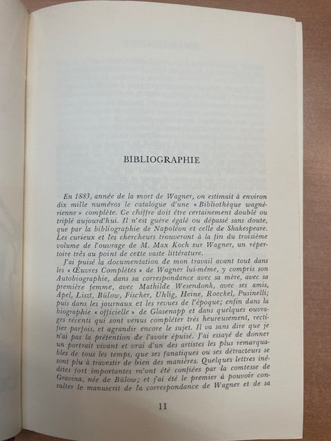 Wagner histoire d'un artiste livre Guy De Pourtalès-3000 partitions, livres et vinyles d'occasion en vente sur notre site internet gastonmusicclub.fr Gaston Music Store