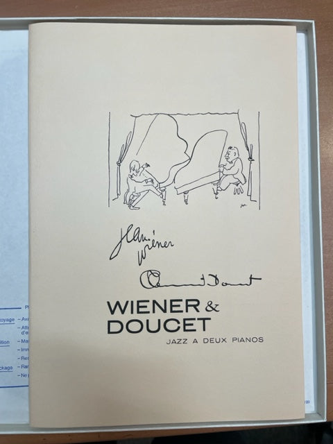 Vinyle Jean Wiener A l'époque du "Boeuf sur le toit" - Duo 2 pianos Wiener et Doucet-3000 partitions, livres et vinyles d'occasion en vente sur notre site internet gastonmusicclub.fr Gaston Music Store