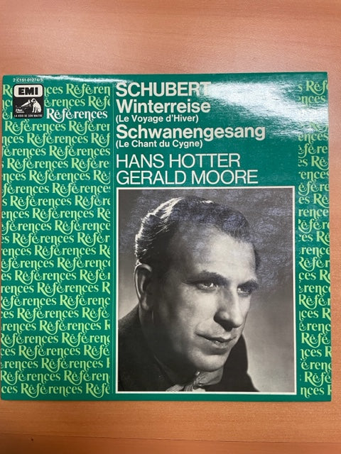 Vinyle Franz Schubert Winterreise Le voyage d'hiver - Le chant du cygne (2 disques)- 3000 partitions, livres et vinyles d'occasion en vente sur notre site internet gastonmusicclub.fr Gaston Music Store