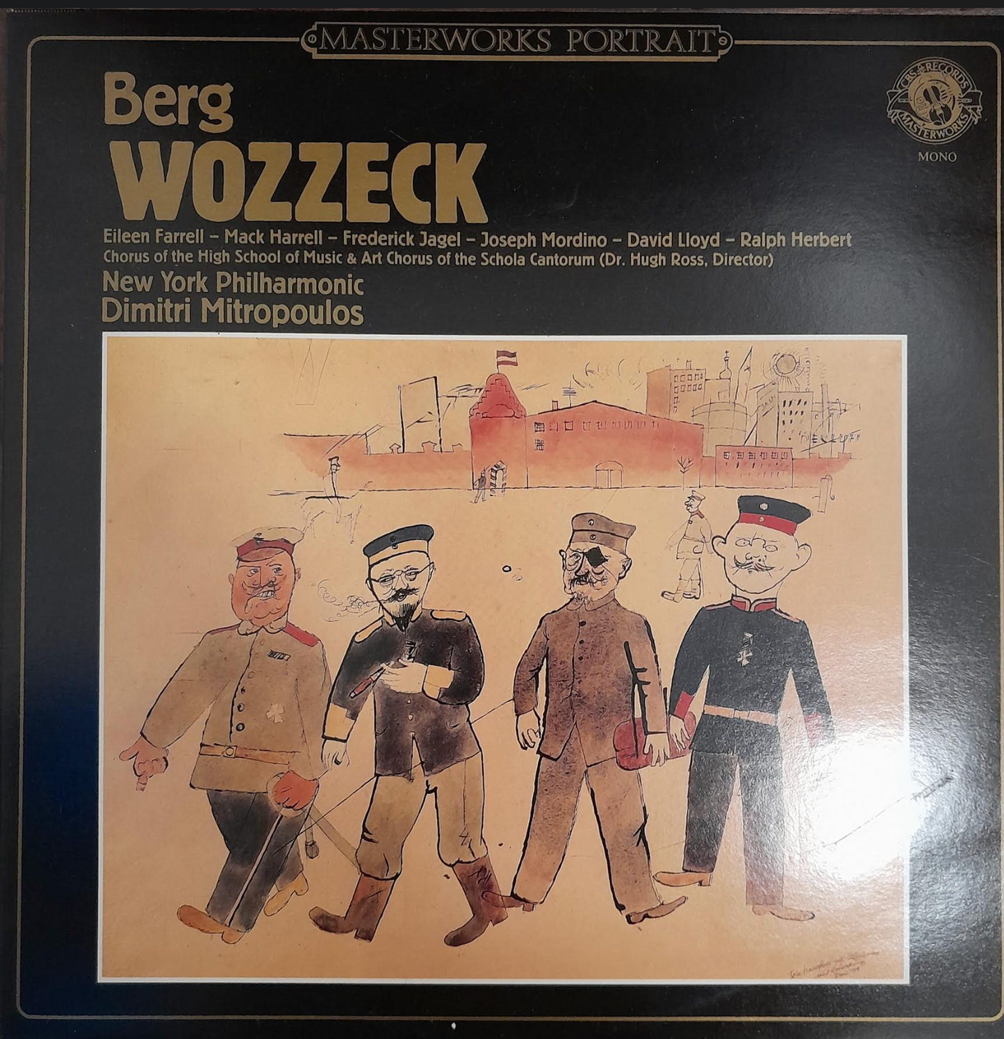 Vinyle (coffret 2 LP) Berg Alban Wozzeck, opéra en 3 actes- 3000 partitions, livres et vinyles d'occasion en vente sur notre site internet gastonmusicclub.fr Gaston Music Store