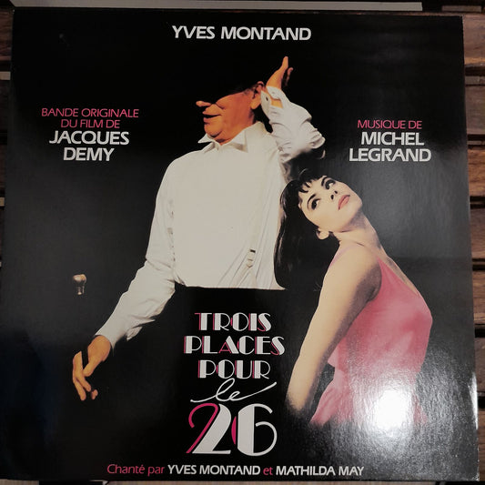 Vinyle Michel Legrand 3 Places pour le 26 - Bande Originale du film de Jacques Demy- 3000 partitions, livres et vinyles d'occasion  en vente sur notre site internet gastonmusicclub.fr Gaston Music Store