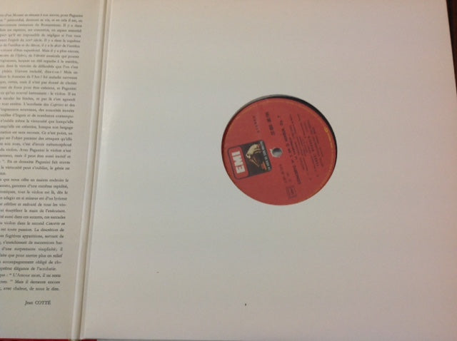 Vinyle Paganini 2 concertos - Yehudi Menuhin, violon- 3000 partitions, livres et vinyles d'occasion en vente sur notre site internet gastonmusicclub.fr Gaston Music Store