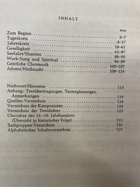 Ars Musica 2 Chor im Anfang für gemischte Stimmen partition pour choeur