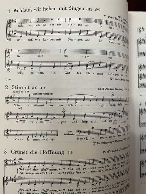 Ars Musica 2 Chor im Anfang für gemischte Stimmen partition pour choeur