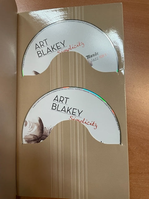 Francis André Art Blakey, Simplicity - livre + 2 CD