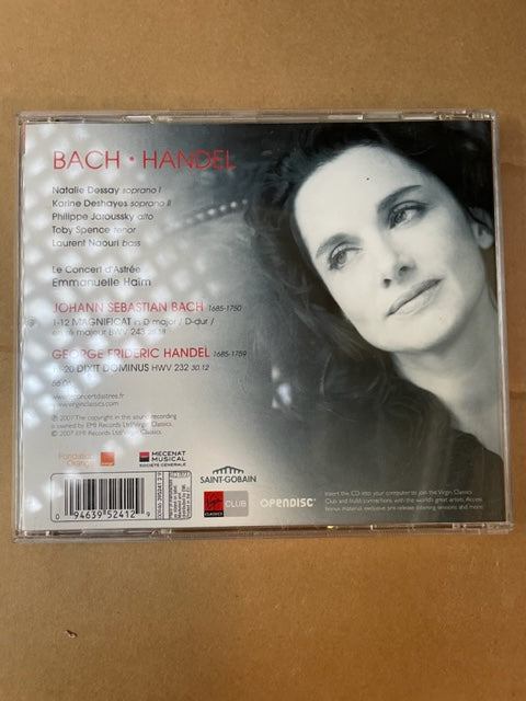 CD Magnificat de Bach Dixit - Dominus Handel