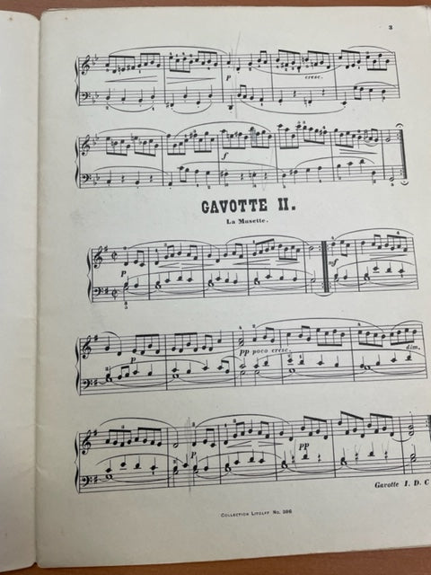BACH Jean Sebastien Pianoforte Album