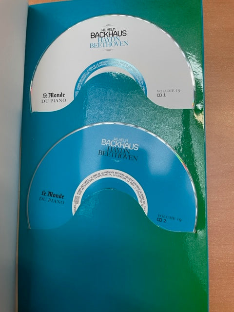 Wilhelm Backhaus Haydn et Beethoven Sonates pour piano - 33 variations op.120 Livret + CD