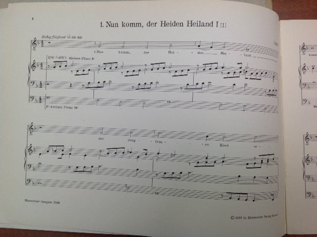 Helmut Bornefeld Orgelstucke partition pour orgue