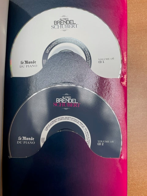 Alfred Brendel Franz Schubert Sonates n° 19, 20 et 21 Livret + 2 CD