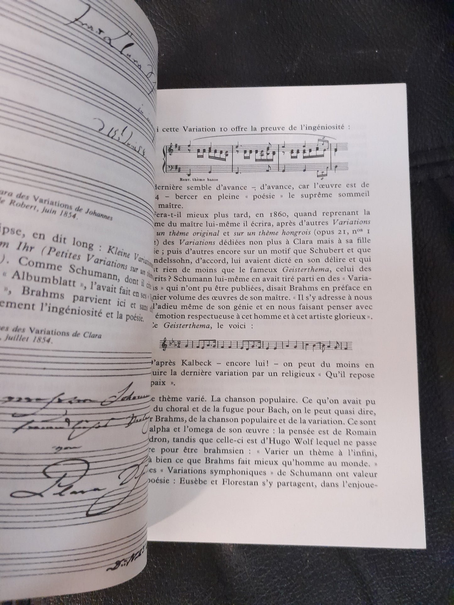 Brahms livre de José Bruyr