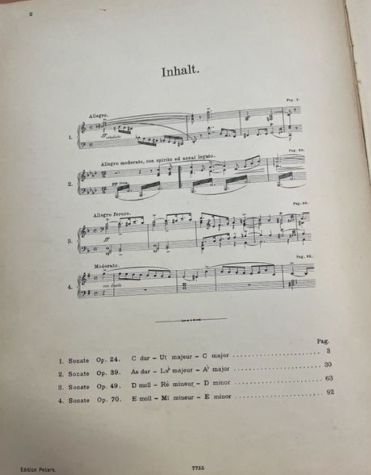 CM von Weber Sämtliche Werke für Pianoforte cahier 1: Sonaten, partition pour piano