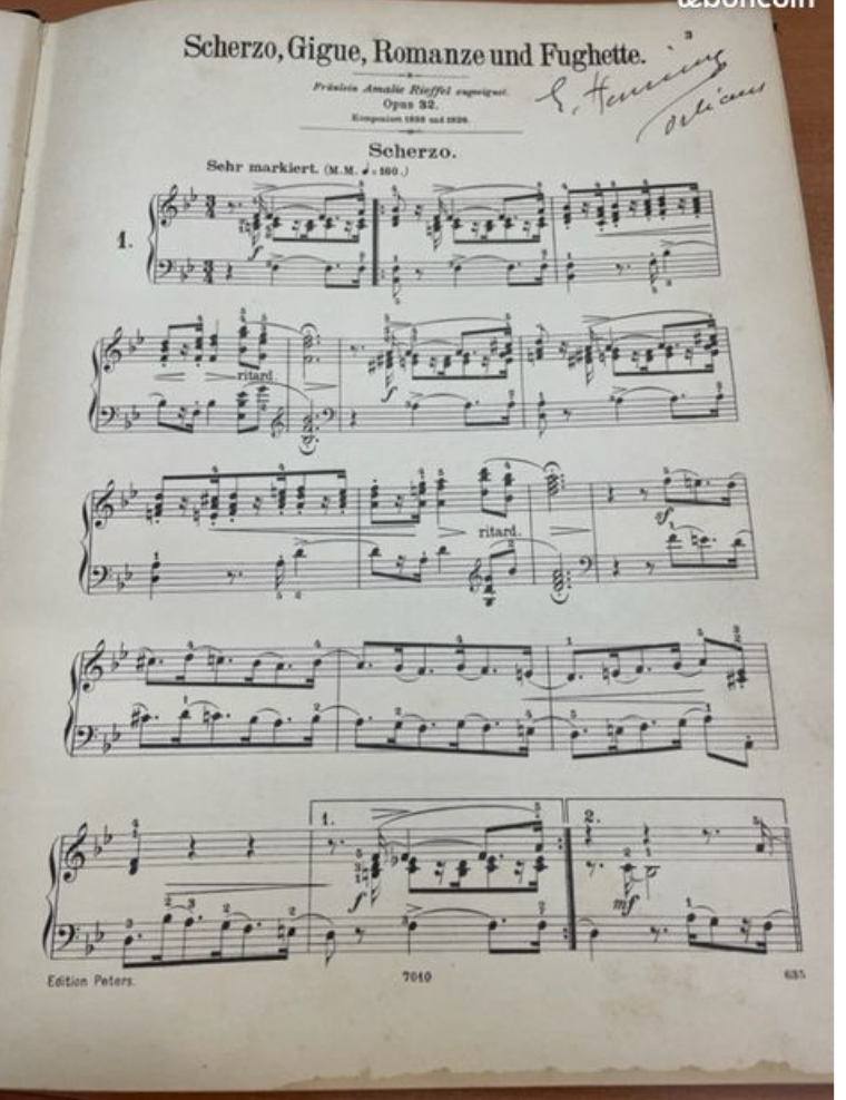 Werke für Pianoforte solo band IV, partition pour piano de Robert Schumann