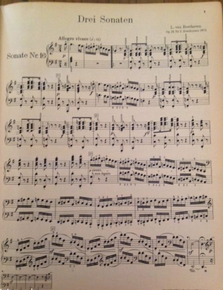 Beethoven Sonates pour piano volume 2 relié cartonné