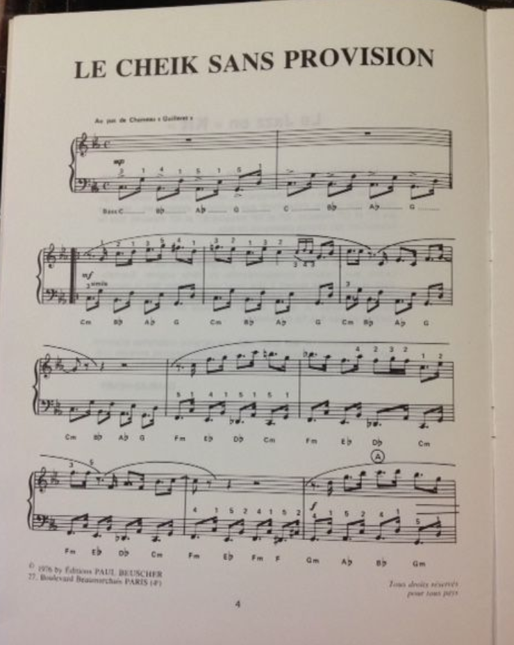 Henry Charles Piano Boogie - niveau très facile partition pour piano