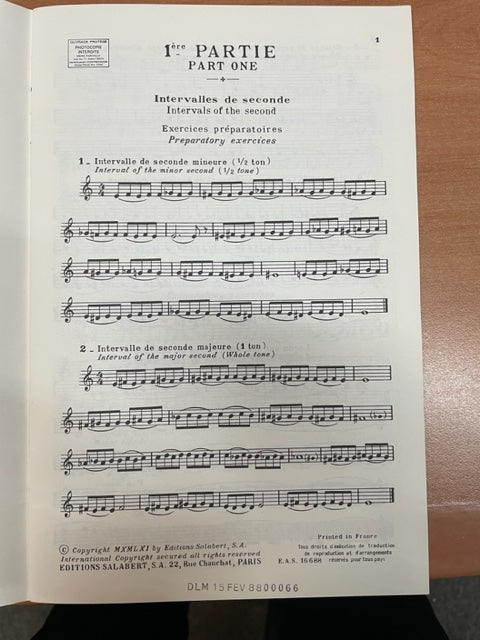 Jacques Casterède Les Intervalles Volume 2