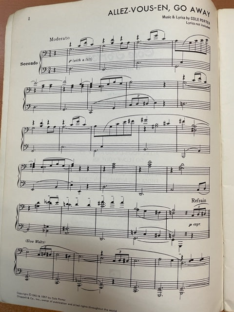 Cole Porter Piano duets partition pour piano à 4 mains