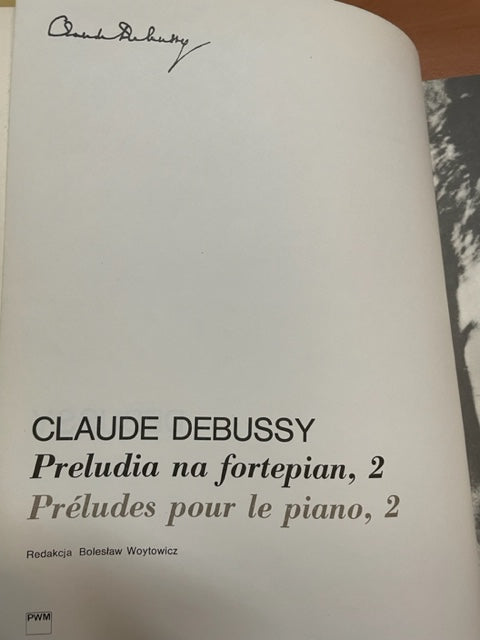 Claude Debussy Préludes, volume 2 partition piano
