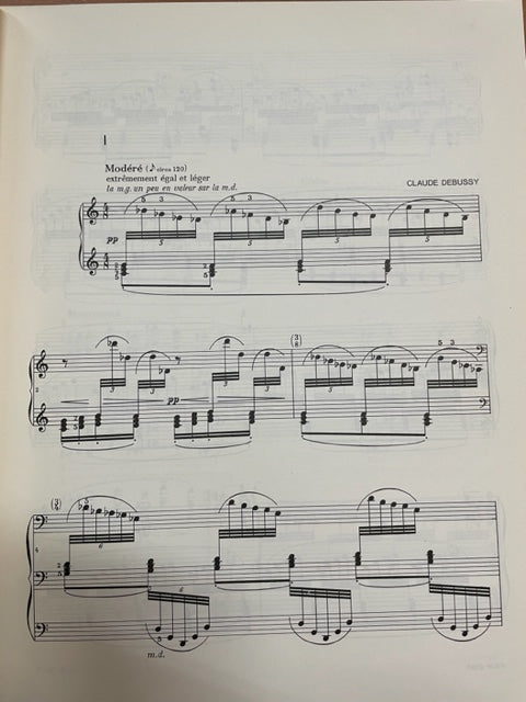 Claude Debussy Préludes, volume 2 partition piano