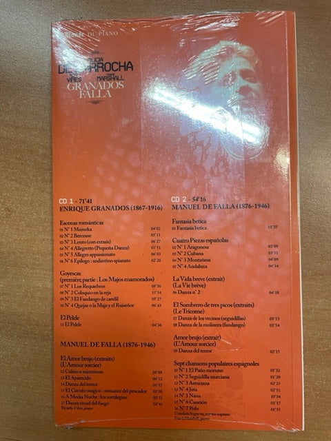 Alicia De Larrocha Enrique Granados, Manuel de Falla - livre + 2 CD