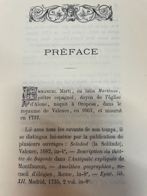 Discours de la musique Zéphyrienne, livre de E.Marti