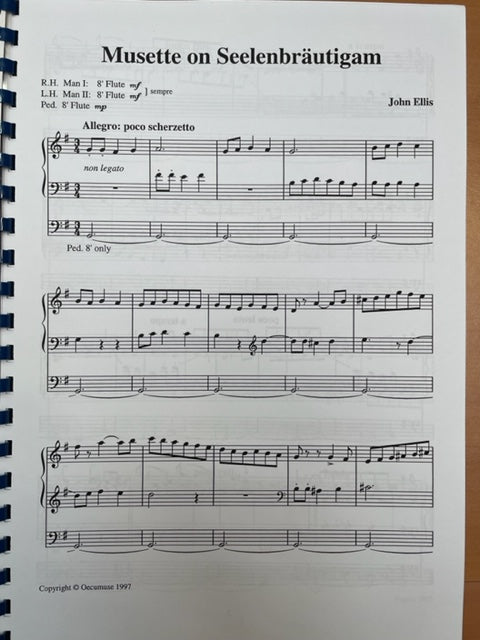 Partition de John ELLIS 3Hymn tune voluntaries pour orgue