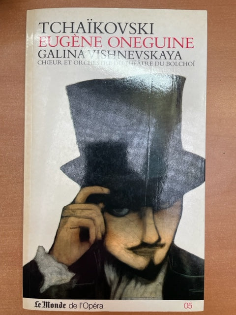 Tchaïkovsky Eugène Onéguine Livret bilingue + 2 CD