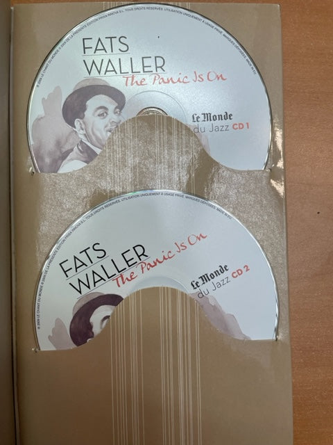 Fats Waller The Panic is on Livret + 2 CD