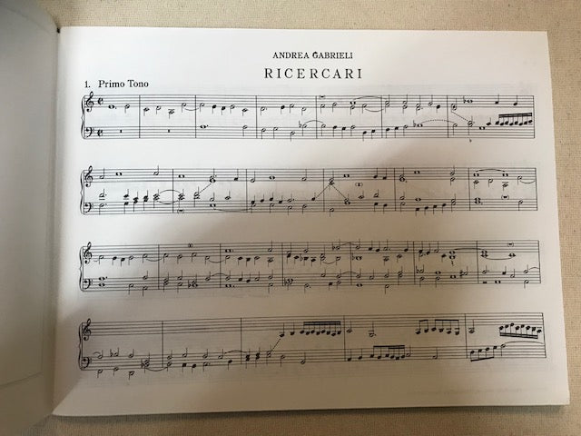 Andrea Gabrieli Organ Works Volume 1